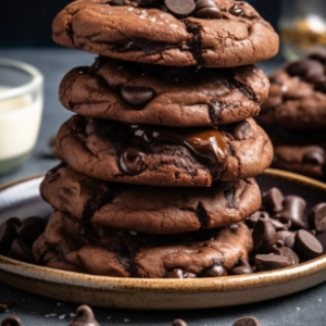 Double Chocolate Cookies